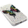Чехол для Apple iPhone 5/5s стразами Fashion Diamond Crystal картинки из страз Butterfly фото 3 — CRYSTAL SHOP