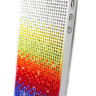 Чехол для Apple iPhone 5/5s стразами Fashion Diamond Crystal картинки из страз Rainbow фото 2 &mdash; CRYSTAL SHOP
