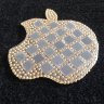 Аппликация из страз Hot Fix наклейка APPLE logo (7,5х7,5 см) фото 4 &mdash; CRYSTAL SHOP