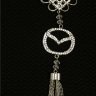 Авто подвеска из страз на зеркало Luxury MAZDA logo фото 1 — CRYSTAL SHOP