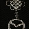 Авто подвеска из страз на зеркало Luxury MAZDA logo фото 3 — CRYSTAL SHOP