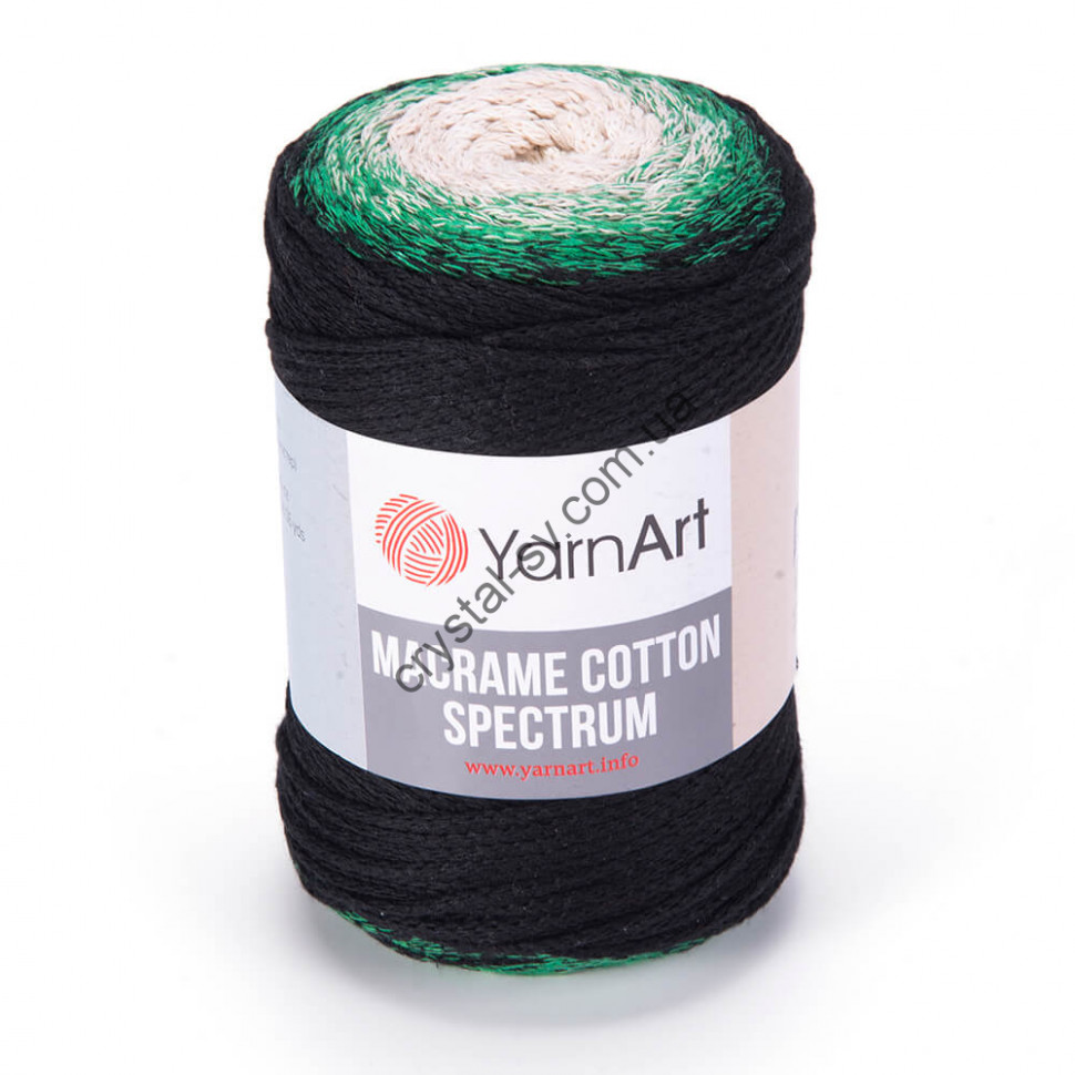 YarnArt Macrame Cotton Spectrum (ЯрнАрт макраме коттон спектрум) цвет 1315 фото 1 — CRYSTAL SHOP