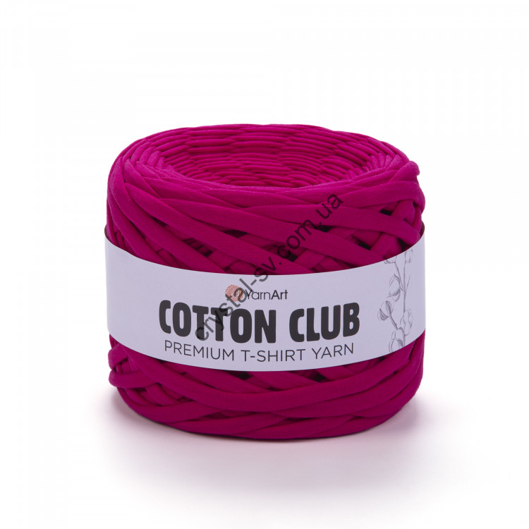 Первичная трикотажная пряжа YarnArt Cotton Club (ярнарт коттон клуб) цвет 7338 — CRYSTAL SHOP