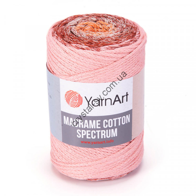 YarnArt Macrame Cotton Spectrum (ЯрнАрт макраме коттон спектрум) цвет 1319 — CRYSTAL SHOP