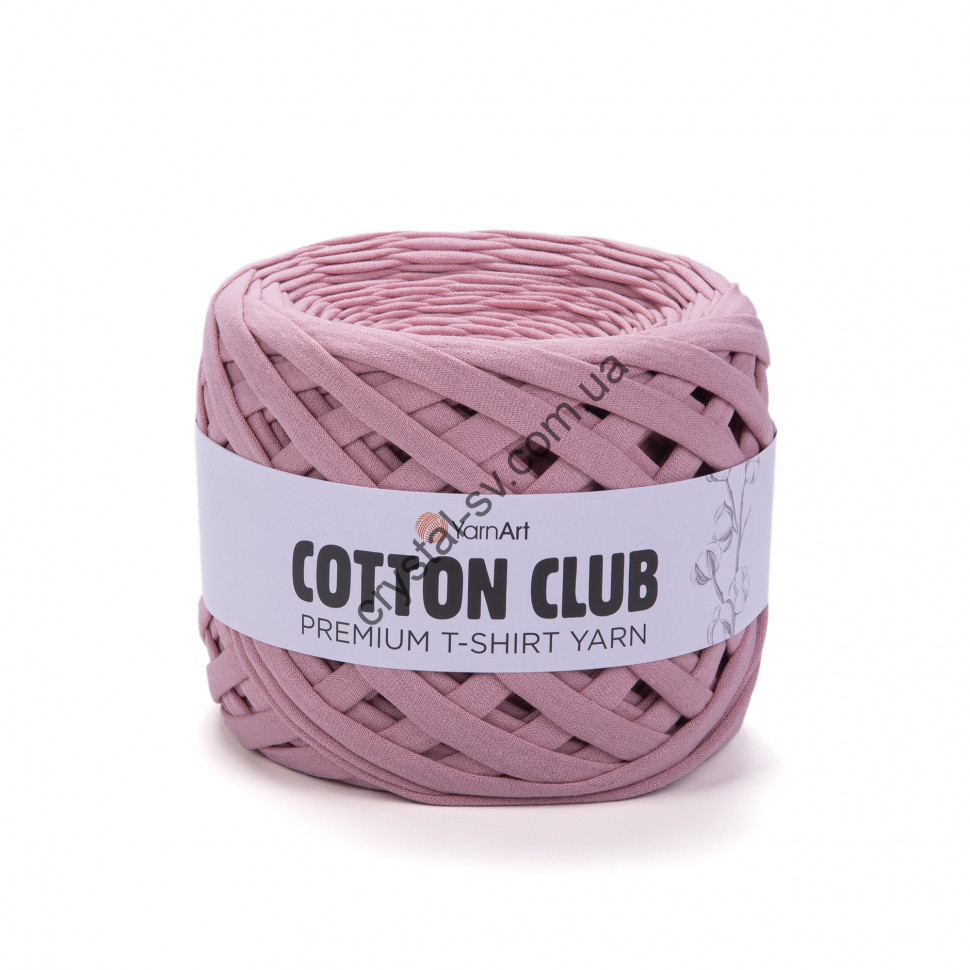 Первичная трикотажная пряжа YarnArt Cotton Club (ярнарт коттон клуб) цвет 7341 фото 1 — CRYSTAL SHOP