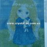 Набор алмазными стразами Грустный ангел (40х30) фото 2 — CRYSTAL SHOP
