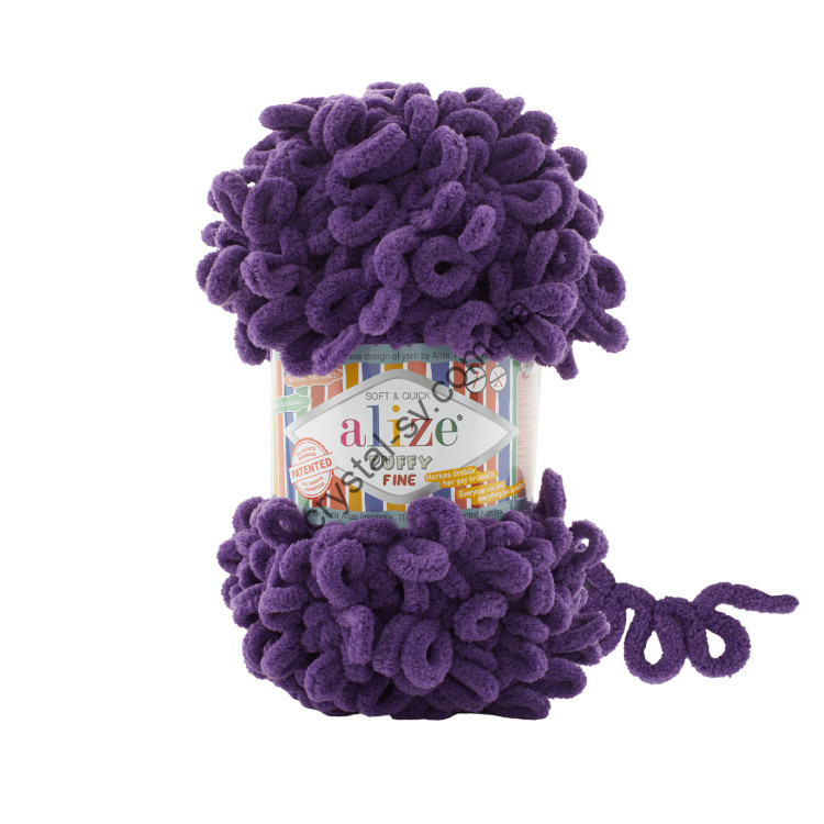 Alize Puffy Fine (Ализе Пуффи Файн) цвет 44 — CRYSTAL SHOP