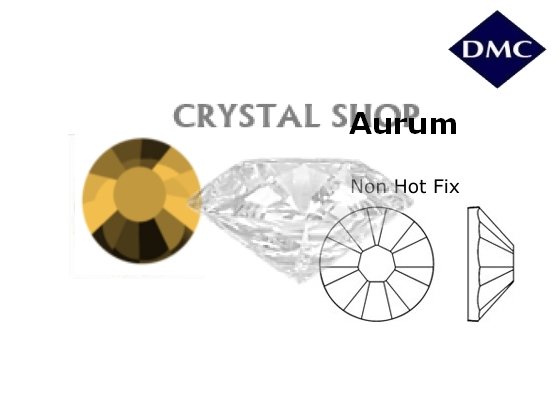 Стразы DMC non Hot Fix Aurum ss5 (1.8 мм) фото 1 — CRYSTAL SHOP