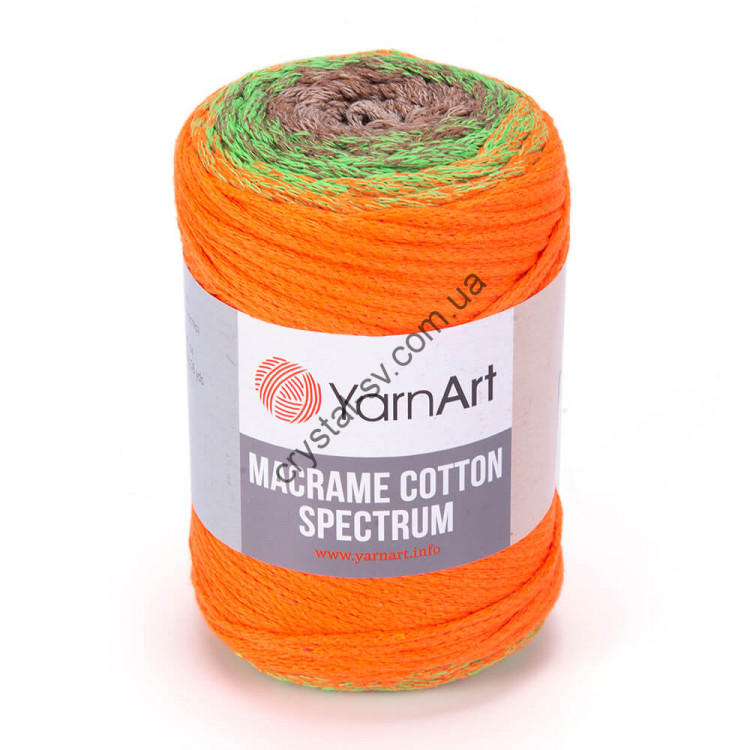 YarnArt Macrame Cotton Spectrum (ЯрнАрт макраме коттон спектрум) цвет 1321 — CRYSTAL SHOP