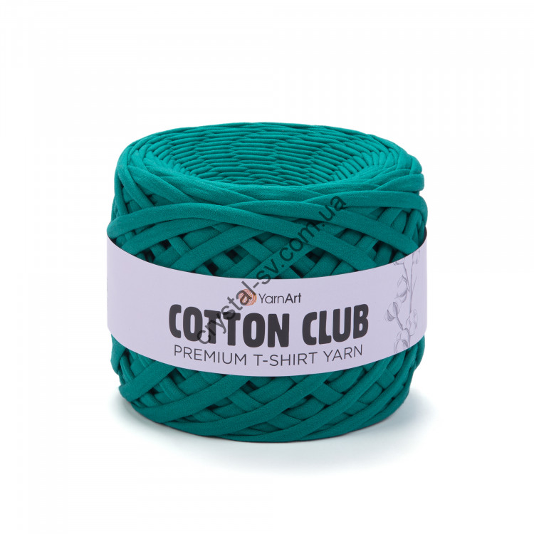 Первичная трикотажная пряжа YarnArt Cotton Club (ярнарт коттон клуб) цвет 7346 — CRYSTAL SHOP