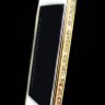 Бампер для iphone 5/5s Deluxe Crystal Diamond GOLD №2 фото 1 — CRYSTAL SHOP