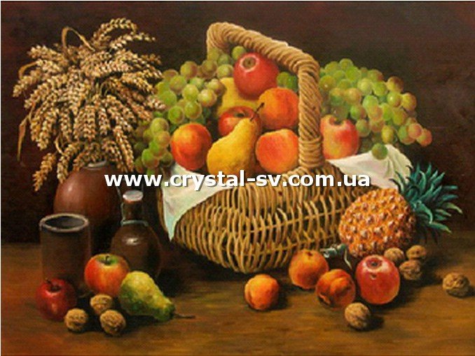 Набор алмазная вышивка Украинская вышивка (30х40) — CRYSTAL SHOP