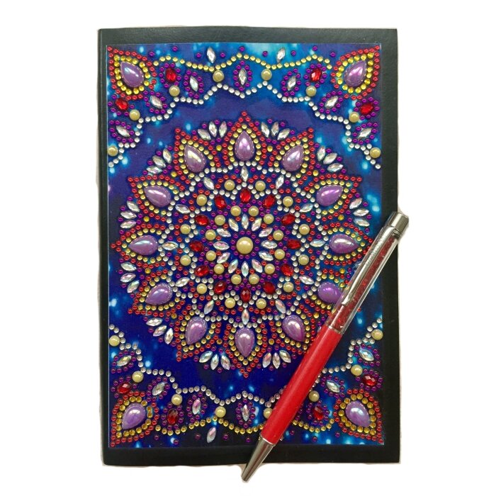 Подарочный набор блокнот мозаика с ручкой NB013 — CRYSTAL SHOP