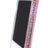 Бампер алюминиевый для iphone 4/4s страз Luxury Diamond из двух частей PINK фото 1 — CRYSTAL SHOP