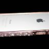 Бампер для iphone 5/5s алюминиевый с камнями GOLD PINK фото 4 — CRYSTAL SHOP