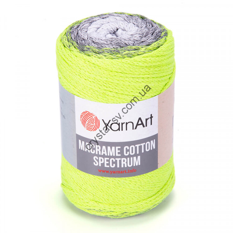 YarnArt Macrame Cotton Spectrum (ЯрнАрт макраме коттон спектрум) цвет 1326 — CRYSTAL SHOP