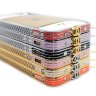 Бампер на телефон для iPhone 5/5s стразами Chanel logo металлический design Rhinestones GOLD Pink фото 3 — CRYSTAL SHOP