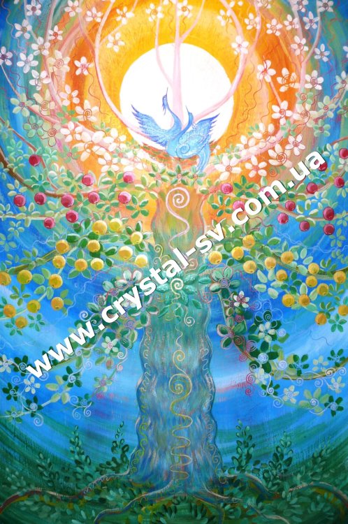 Наборы алмазной вышивки Дерево жизни самопознание (60x40) — CRYSTAL SHOP