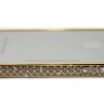 Бампер на телефон для iPhone 5/5s стразами Chanel logo металлический design Rhinestones GOLD Orange фото 5 — CRYSTAL SHOP