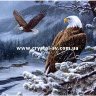Набор картина из стразиков Орлы (40х50) фото 1 — CRYSTAL SHOP