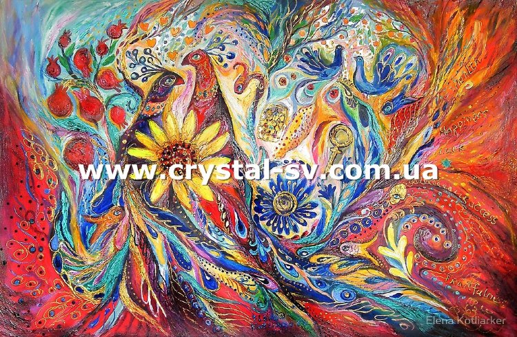 Набор картина из алмазиков Птицы мотив (40х60) — CRYSTAL SHOP