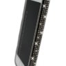 Бампер для iphone 5/5s алюминиевый с камнями BLACK фото 1 — CRYSTAL SHOP