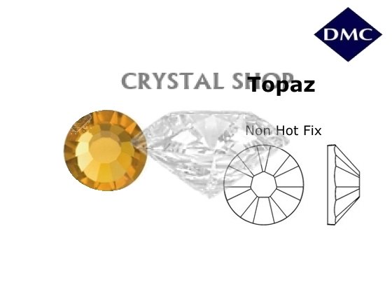 Стразы DMC non Hot Fix Topaz ss8 (2.3-2.5 мм) фото 1 — CRYSTAL SHOP Стразы DMC non Hot Fix Topaz ss8 (2.3-2.5 мм) фото 1 — CRYSTAL SHOP
