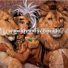 Набор алмазная мозаика стразами Жрица со львами фото 1 — CRYSTAL SHOP