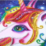 Набор алмазная мозаика специальными стразами Единорог (30х30) фото 3 — CRYSTAL SHOP