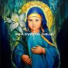 Набор вышивание камнями Трилетствующая икона божией матери (40х30) фото 1 — CRYSTAL SHOP