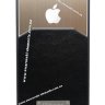 Чехол на телефон мужской для iphone 5/5s Кожа, алюминий и алькантара BLACK фото 1 — CRYSTAL SHOP