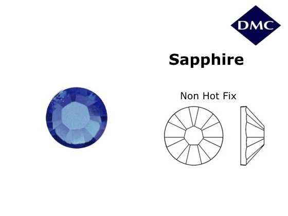 Стразы DMC non Hot Fix Sapphire ss10 (2.7-2.8 мм). — CRYSTAL SHOP