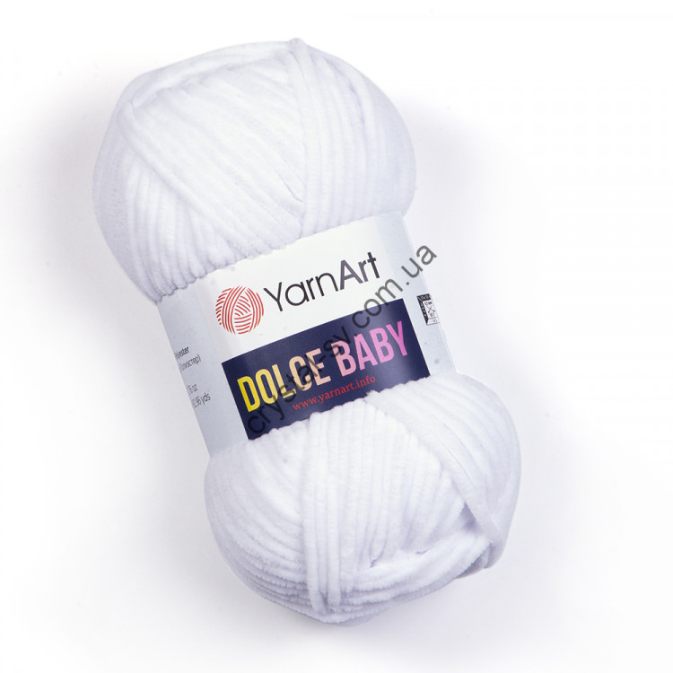 Пряжа YarnArt Dolce Baby (ЯрнАрт Дольче Беби) цвет 741 — CRYSTAL SHOP
