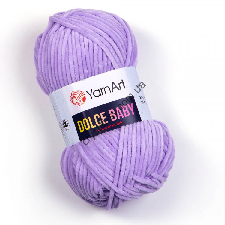 Пряжа YarnArt Dolce Baby (ЯрнАрт Дольче Беби) цвет 744 — CRYSTAL SHOP