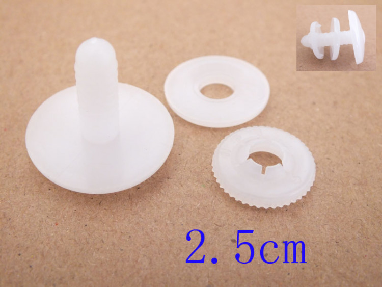 Суставы для игрушек. Размер 25 мм (комплект из 3х частей) — CRYSTAL SHOP