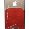 Купить кожанный чехол iphone 5/5s алюминиевые вставки BROWN  фото 1 — CRYSTAL SHOP