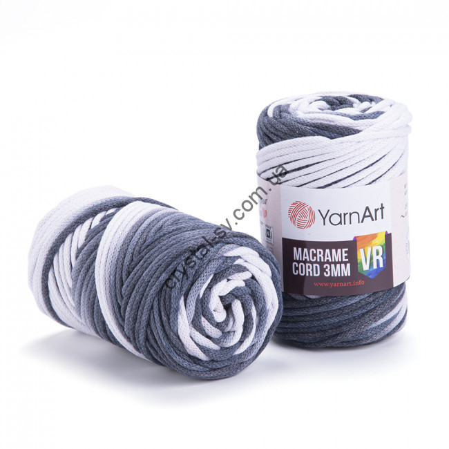 YarnArt Macrame Cord 3mm VR (ЯрнАрт макраме корд вр) цвет 910 — CRYSTAL SHOP