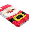 Чехол для iphone 4/4s из страз Diamond Crystal Bling стразами Christmas Санта-Клаус фото 3 &mdash; CRYSTAL SHOP