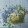 Набор алмазная мозаика стразами Цветы Букет Украина (40х40) фото 2 — CRYSTAL SHOP