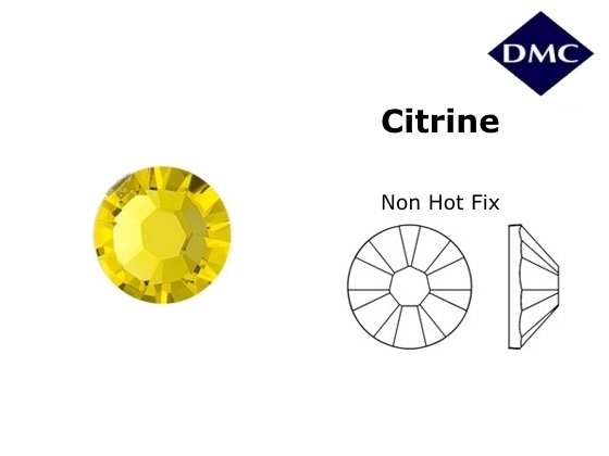 Стразы DMC non Hot Fix Citrine ss8 (2.3-2.5 мм) — CRYSTAL SHOP