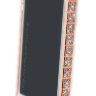 Бампер для iPhone 5/5s Luxury BVLGARI орнамент из страз Snake Head змея GOLD PINK фото 1 &mdash; CRYSTAL SHOP