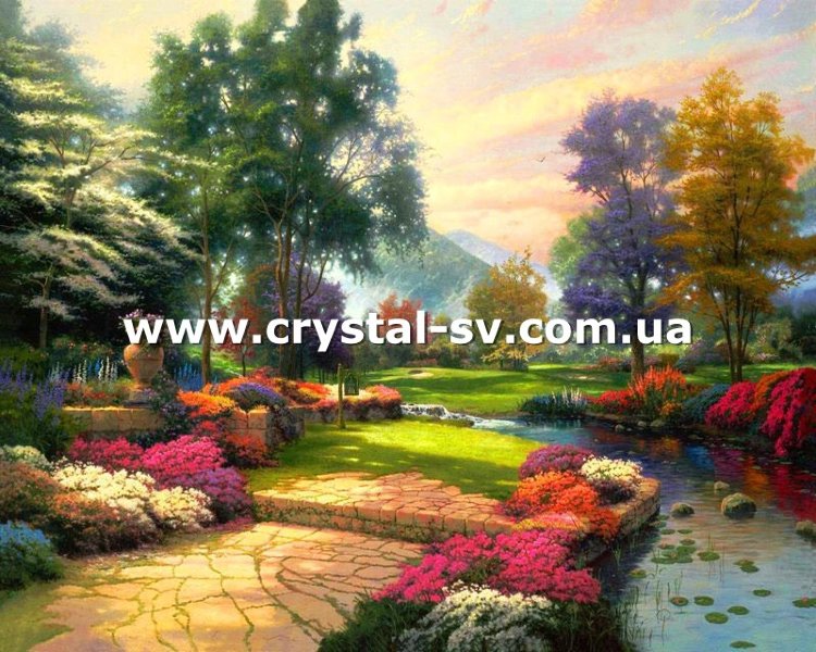 Набор алмазная живопись Райский сад — CRYSTAL SHOP