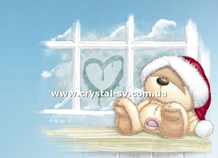 Набор алмазная мозаика стразами Мишки Физзи Мун (40x50) — CRYSTAL SHOP