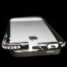 Бампер для iphone 4/4s Deluxe Crystal Diamond SILVER №1 фото 4 — CRYSTAL SHOP