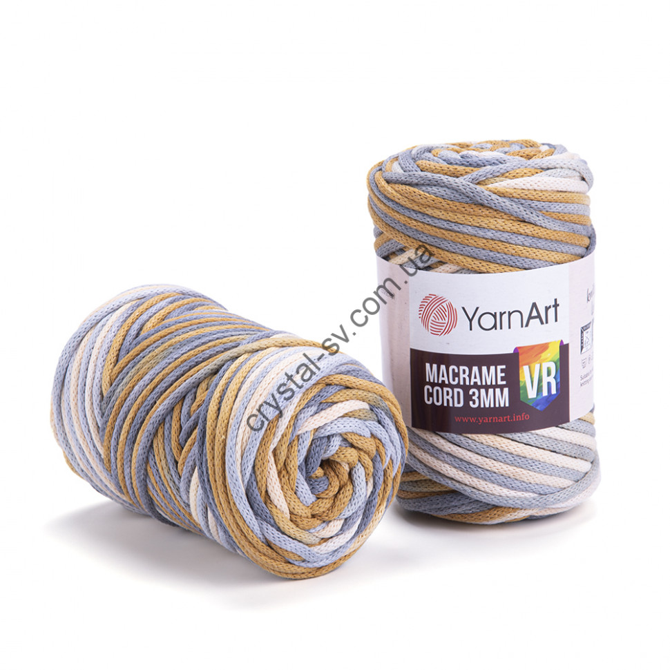 YarnArt Macrame Cord 3mm VR (ЯрнАрт макраме корд вр) цвет 918 фото 1 — CRYSTAL SHOP