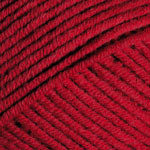 YarnArt Jeans PLUS (ЯрнАрт Джинс Плюс) цвет 51 темно-красный — CRYSTAL SHOP