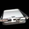 Бампер для iphone 5/5s Deluxe Crystal Diamond SILVER №2 фото 4 — CRYSTAL SHOP