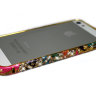 Бампер для iphone 5/5s Diamond LUXURY national style PINK фото 5 — CRYSTAL SHOP