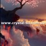 Набор рисование камнями Сакура над обрывом (60x30) фото 1 — CRYSTAL SHOP