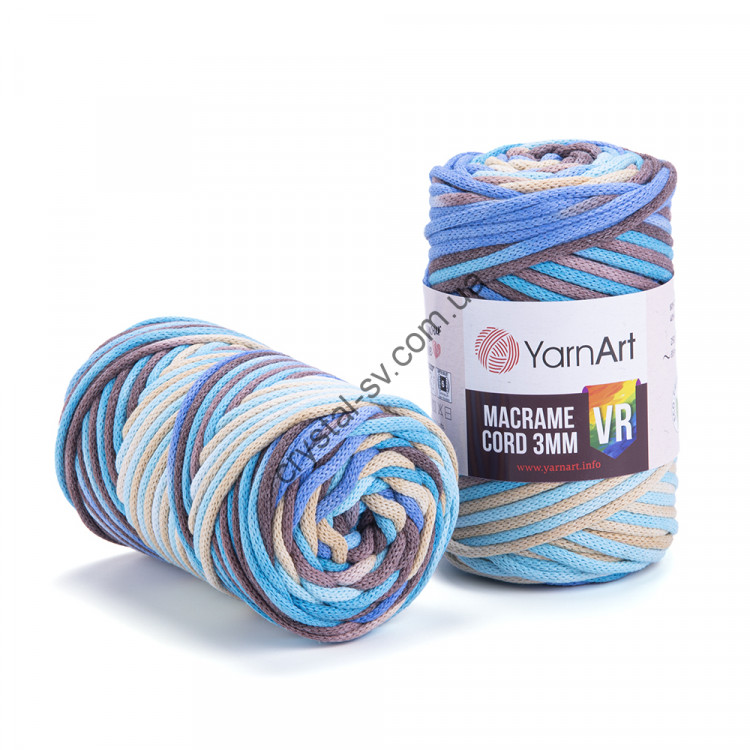 YarnArt Macrame Cord 3mm VR (ЯрнАрт макраме корд вр) цвет 921 — CRYSTAL SHOP